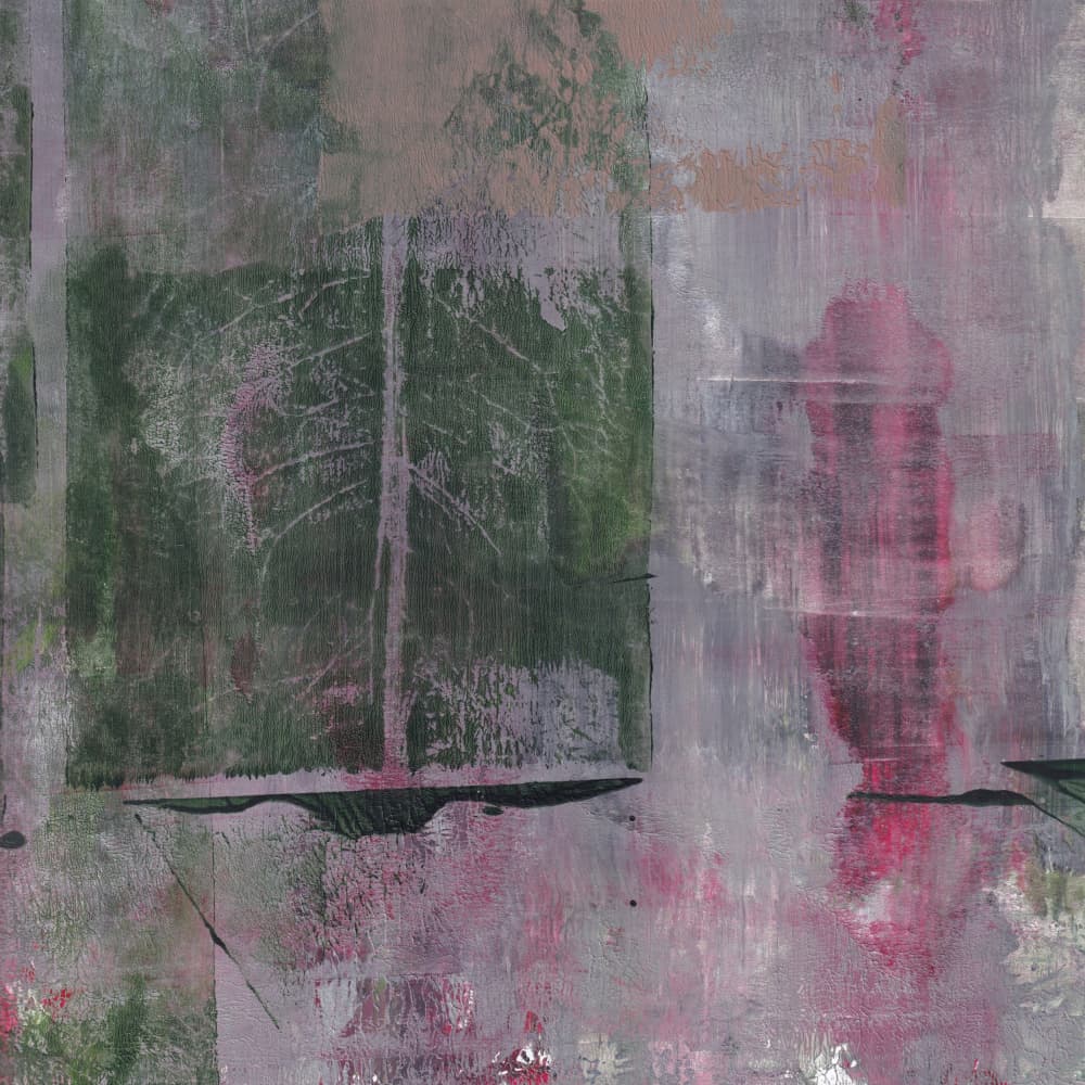 Green Forest Abstraction by Maira Ribena — canvas wall art