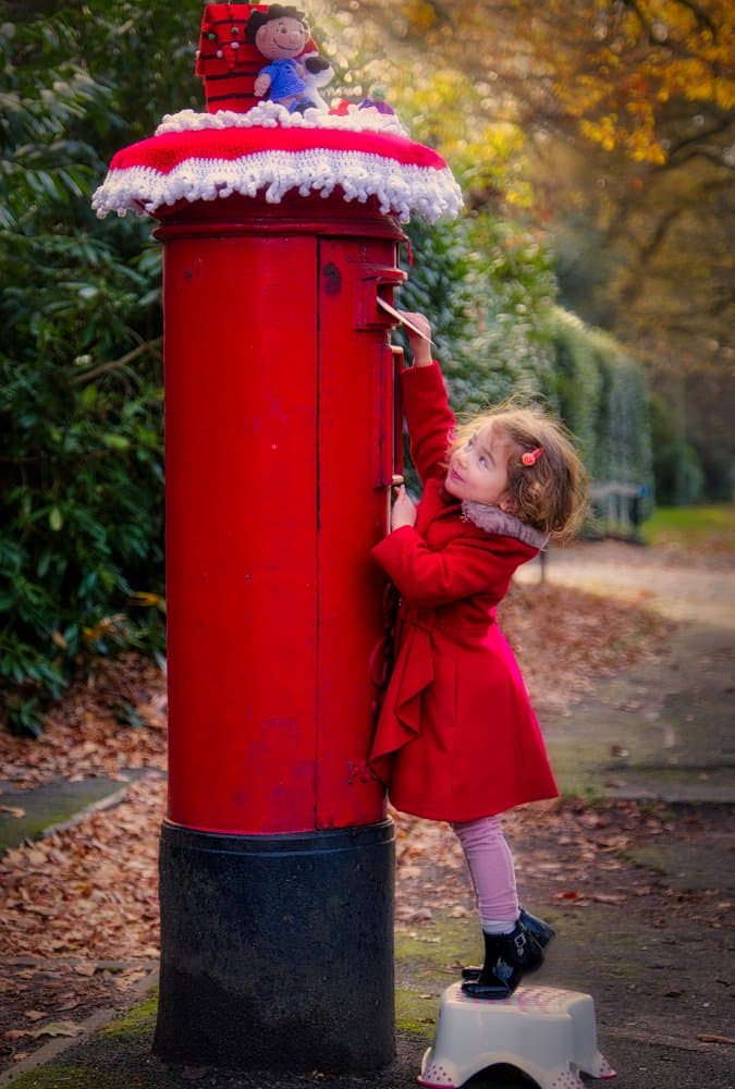 Sending Santa's Mail by Peter Davidson — canvas wall art