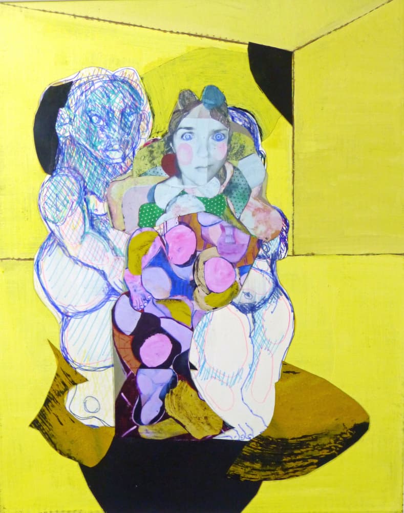 Colorful Abstract Figures by Pascal Marlin — canvas wall art