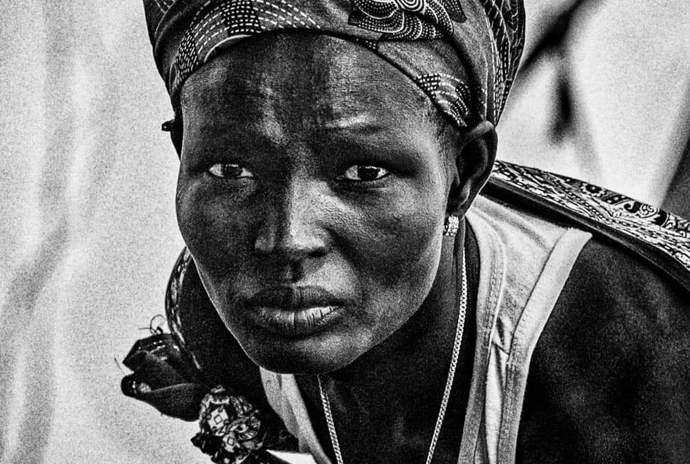 Intense African Gaze by Joxe Inazio Kuesta Garmendia — canvas wall art