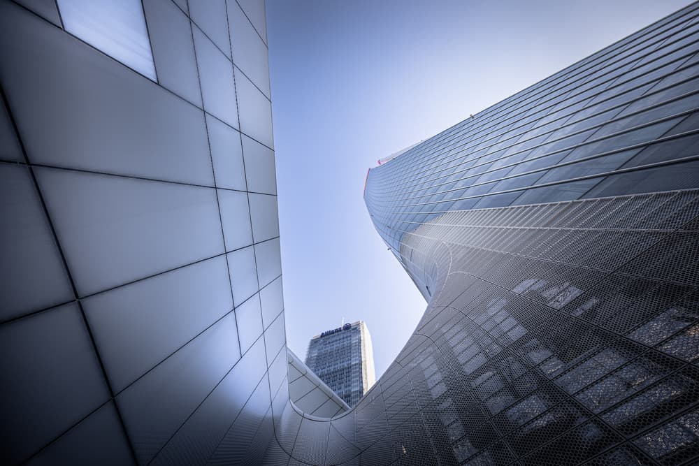 Modern Architectural Curves by Marco Tagliarino — canvas wall art