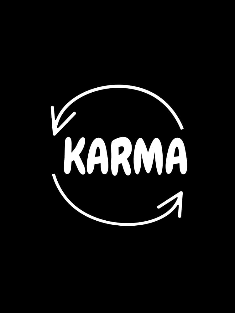 Spiritual Karma Cycle by Baobab Print store — canvas wall art