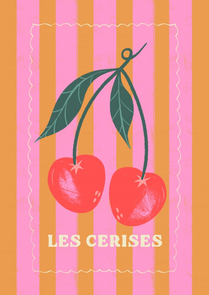 Les Cerises by Melissa Donne — canvas wall art