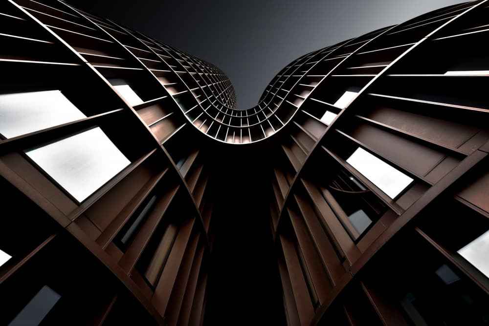 Dramatic Urban Curves by Jorge Pimenta — canvas wall art