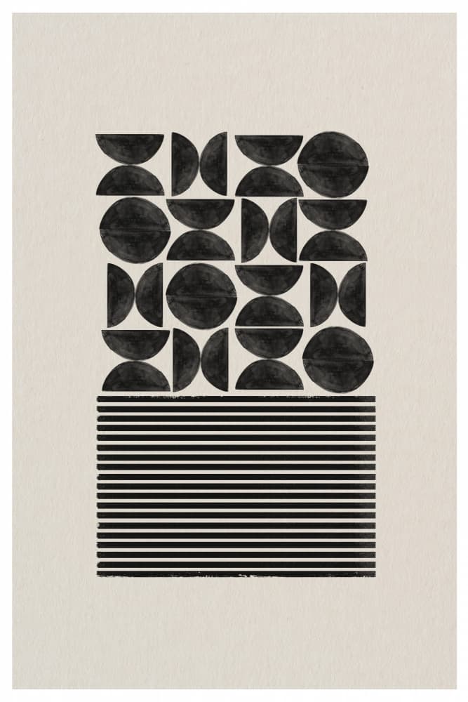 Geometric Balance by THE MIUUS STUDIO — canvas wall art