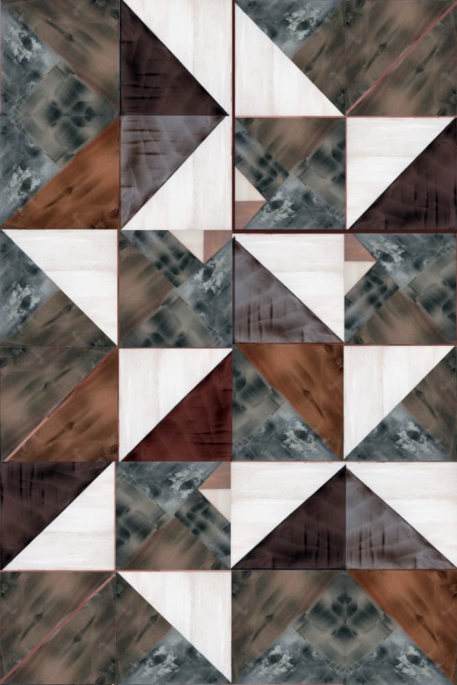 Textured Geometric Pattern by cartissi — canvas wall art