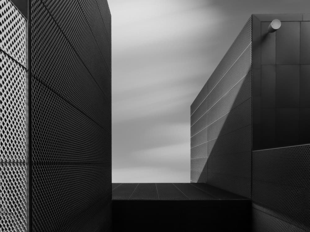 Modern Geometric Architecture by Adam Dauria ☂ — canvas wall art