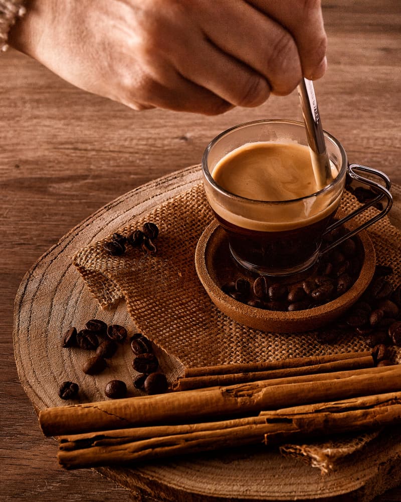 Warm Coffee And Cinnamon by Javier del Puerto Photography — canvas wall art