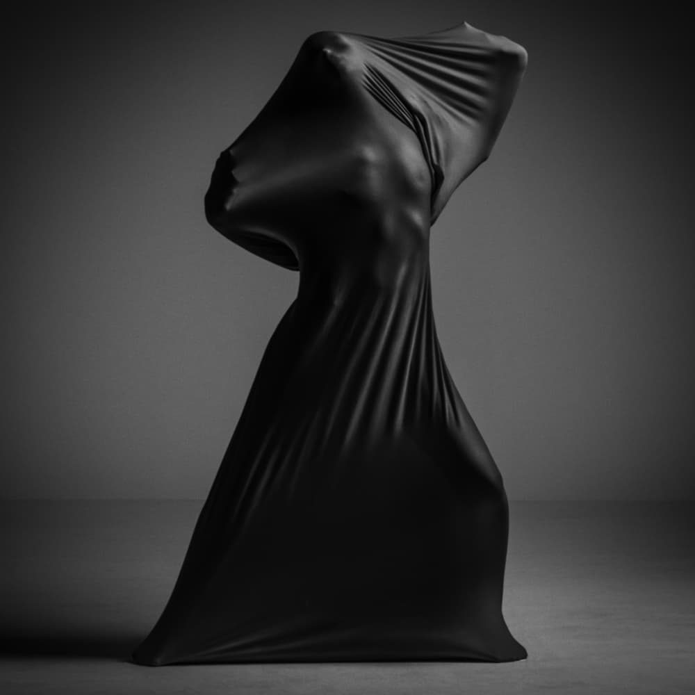 Mysterious Fabric Form by Jackson Carvalho — canvas wall art