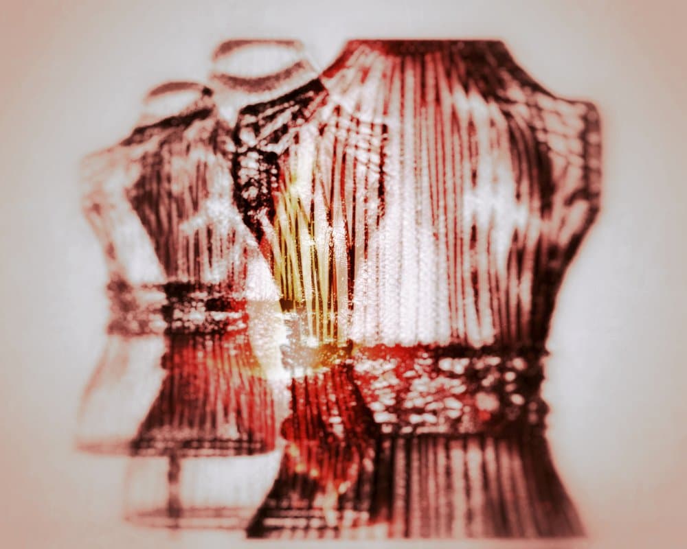 Abstract Mannequin Forms by txules — canvas wall art