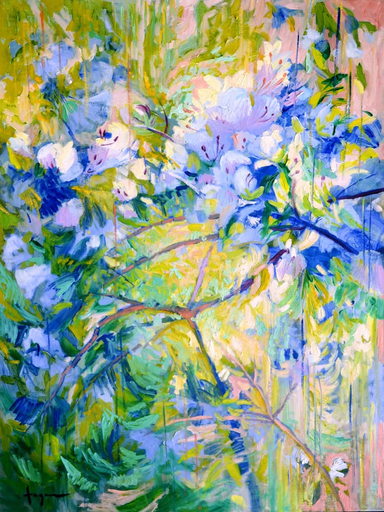  Vivid Colors And Delicate petals by Dorothy Fagan — canvas wall art