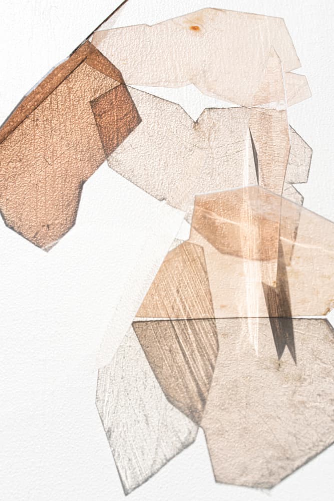 Soft Abstract Layers by Renée Stramel — canvas wall art