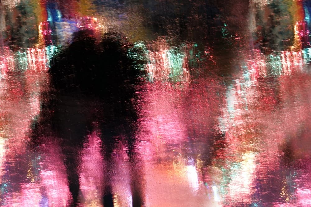 Abstract City Night by Stefan Eisele — canvas wall art