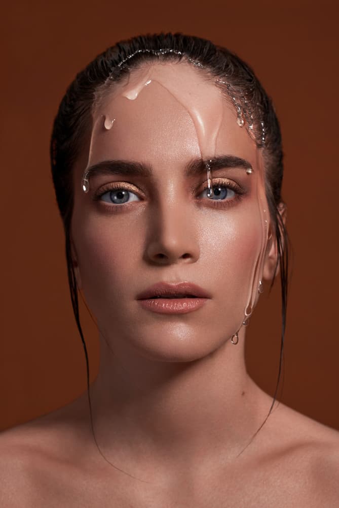 Natural Beauty Portrait by Peyman Naderi — canvas wall art