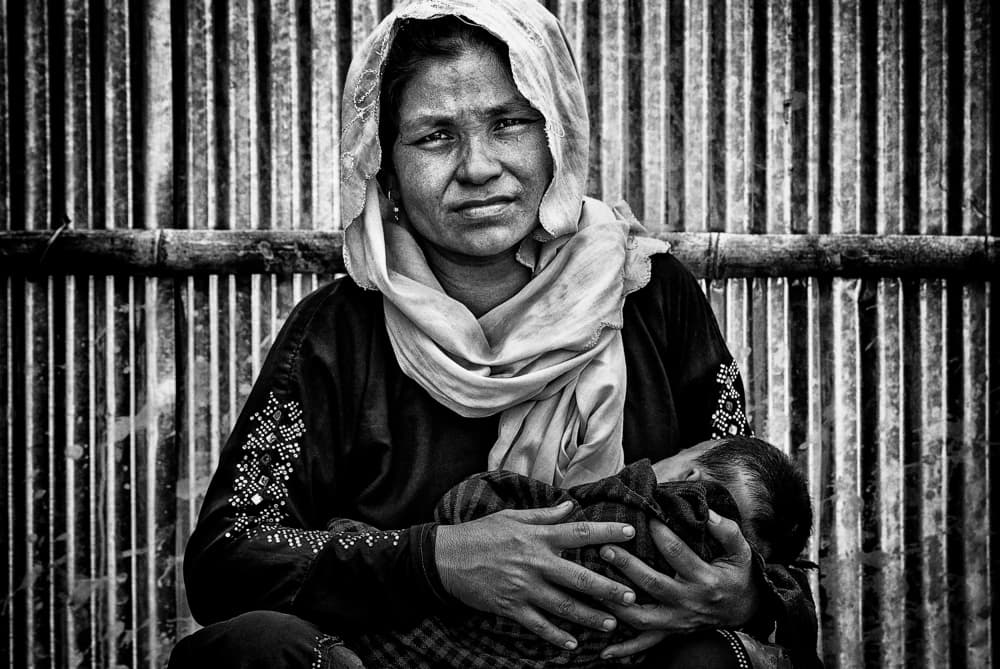 Mother's Calm Embrace by Joxe Inazio Kuesta Garmendia — canvas wall art