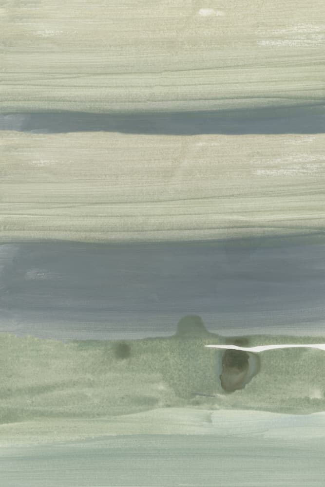 Serene Abstract Landscape by cartissi — canvas wall art