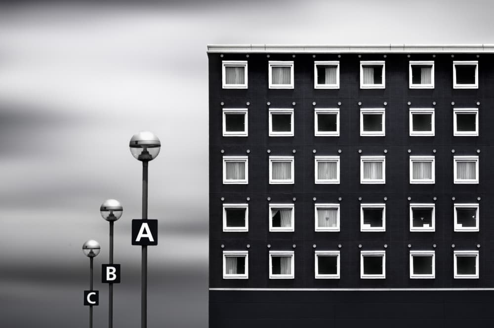 Modern Facade Lamps by Akira TAKAUE — canvas wall art