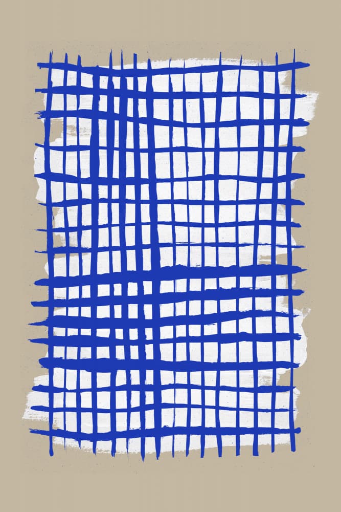 The Grid 8 by Mareike Böhmer — canvas wall art