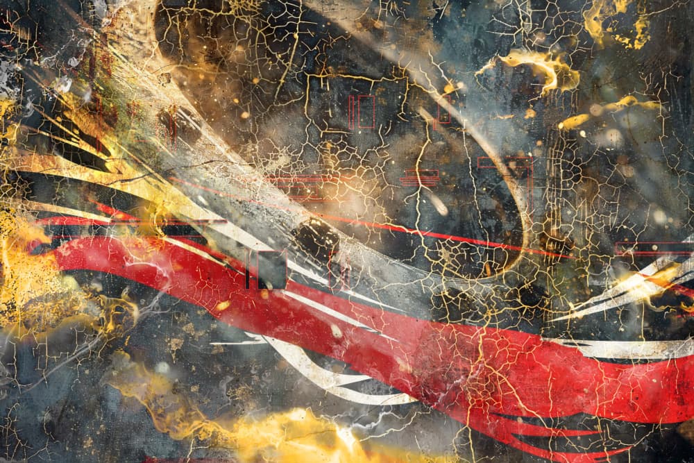 Abstract 22 by Rafal Kulik — canvas wall art