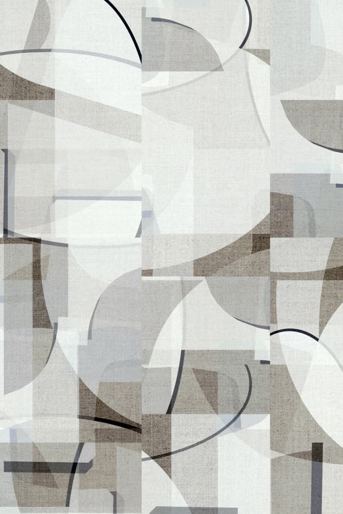 Soft Abstract Geometry by cartissi — canvas wall art