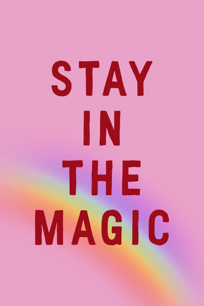 Stay In The Magic by Frankie Kerr-Dineen — canvas wall art