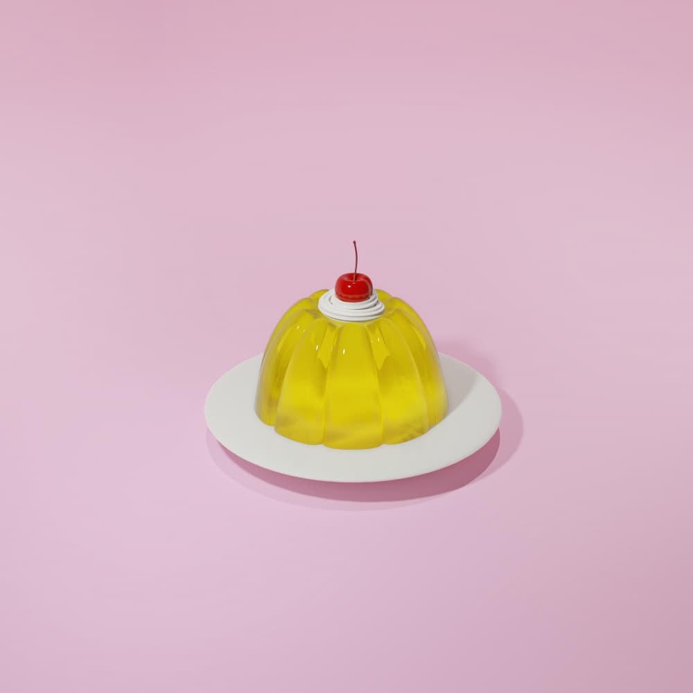 Yellow Cherry Jelly by Julia Ramiro — canvas wall art