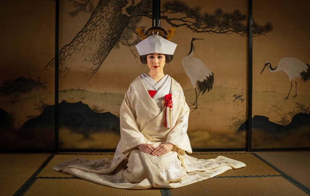 Traditional Japanese Bride by Taketoshi Onodera — canvas wall art