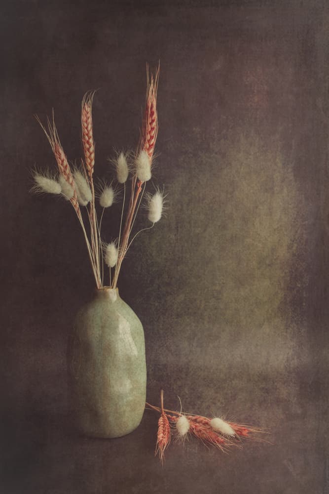 Rustic Dried Arrangement by Cicek Kiral — canvas wall art