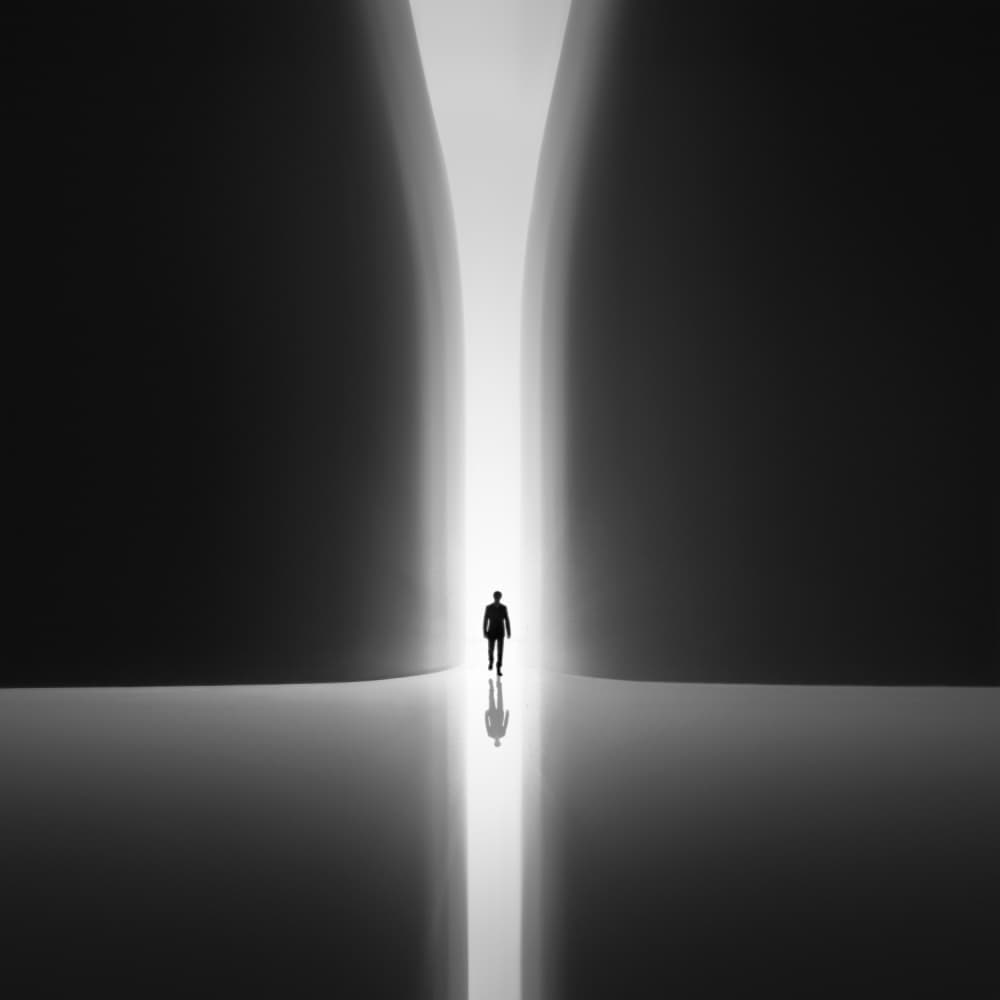 Solitary Path Forward by Nadav Jonas — canvas wall art