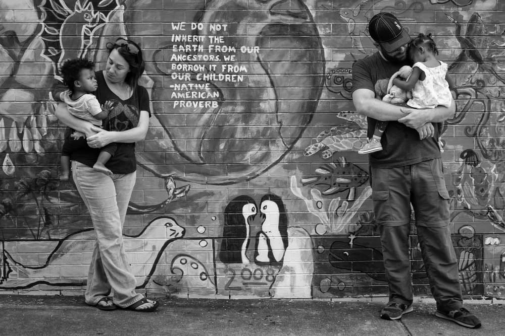 Family Connection Mural by Ali Khataw — canvas wall art