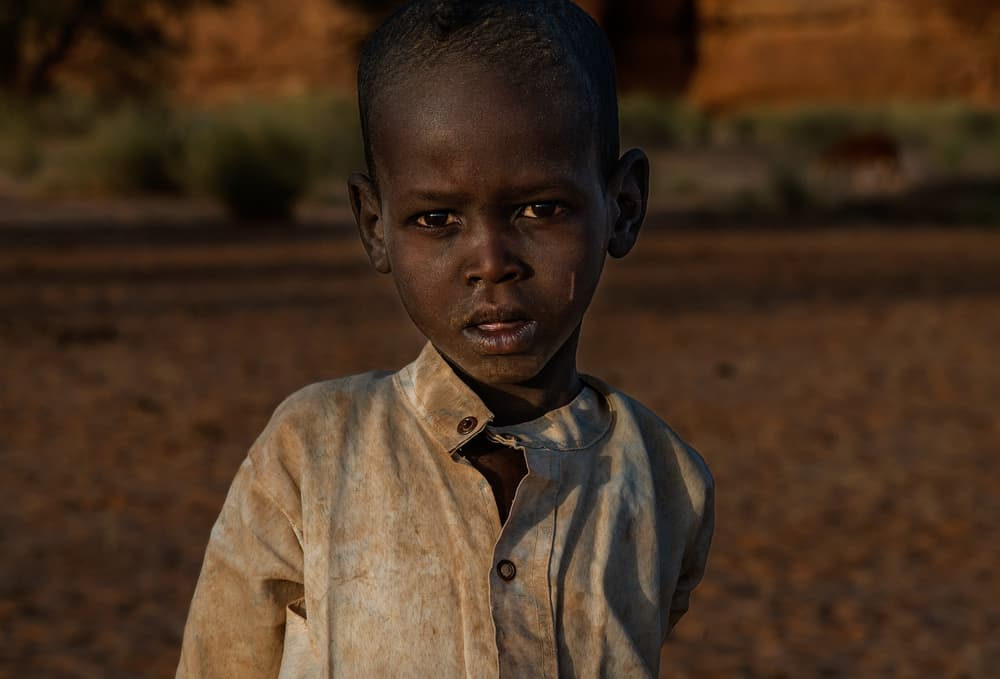 Young African Boy by Joxe Inazio Kuesta Garmendia — canvas wall art