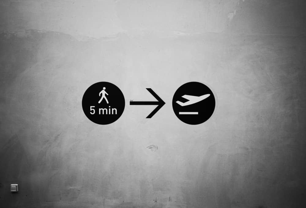 Walk to Departure by Paco Palazon — canvas wall art