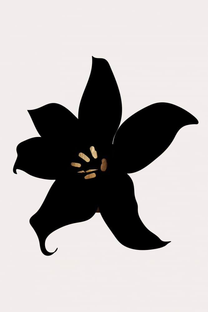 Dark Orchid by Kubistika — canvas wall art