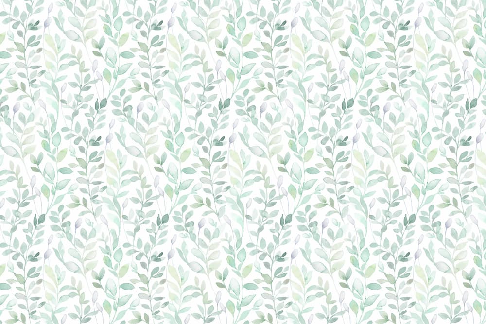Gentle Watercolor Leaves by Lovorka Pavic — canvas wall art