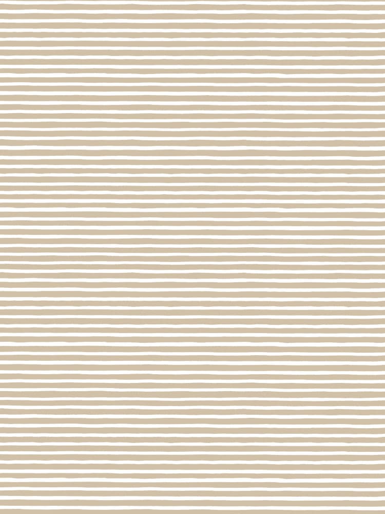 Calm Beige Stripes by Ninola Design — canvas wall art
