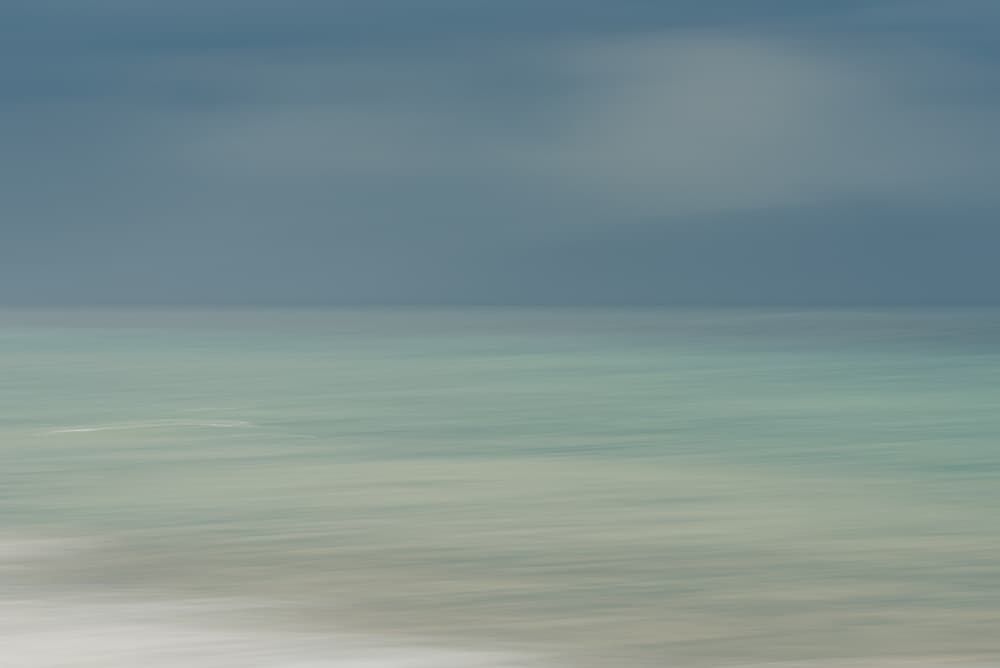 Abstract Ocean Horizon by Imaginative — canvas wall art