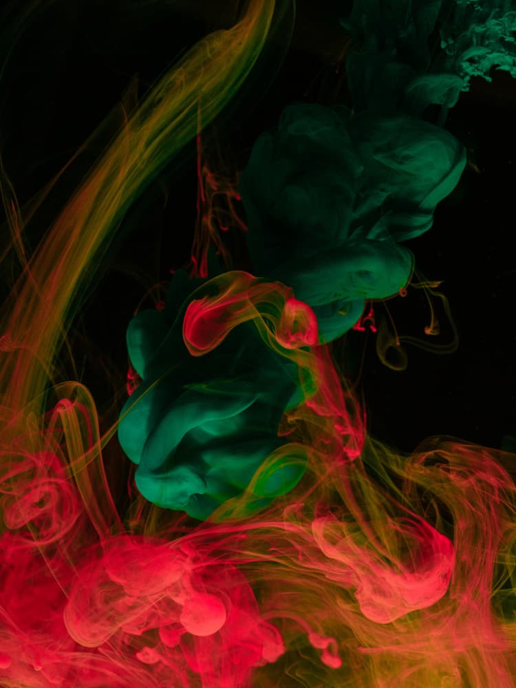 Vibrant Abstract Flow by engin akyurt — canvas wall art