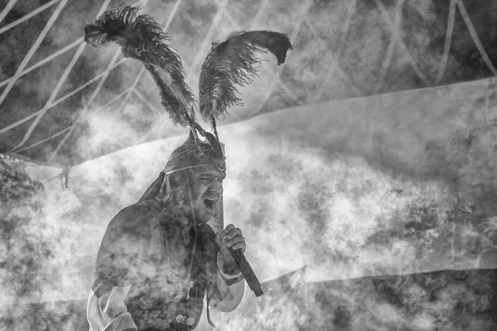 Intense Feathered Performance by amir masoud arabshshi — canvas wall art