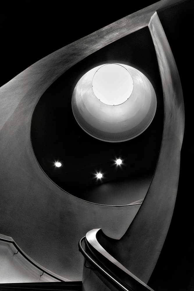 Abstract Staircase Light by Wilma Wijers Smeets — canvas wall art
