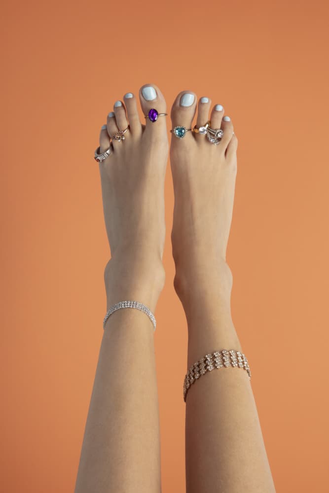 Fancyfeet by Julia Ramiro — canvas wall art