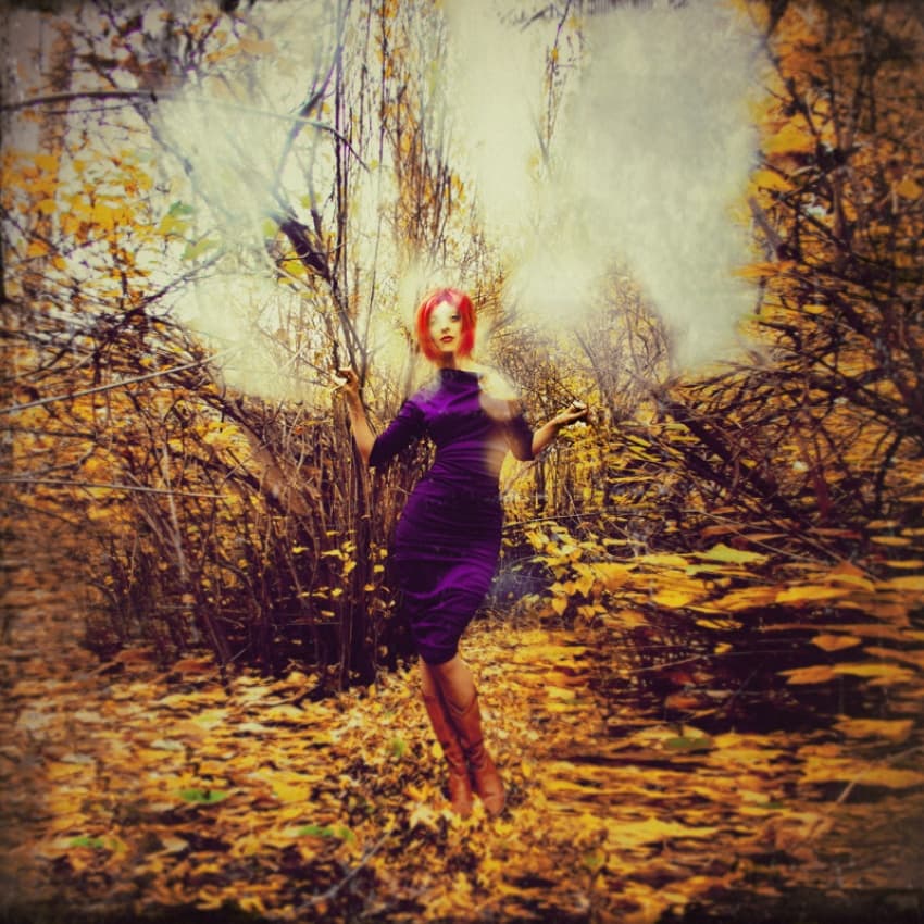 Ethereal Autumn Fashion by Inga Ivanova — canvas wall art
