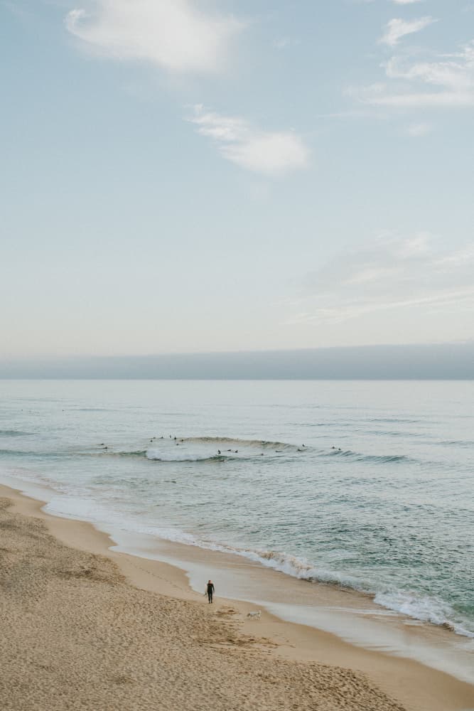 Serene Morning Surf by Claudia Casal — canvas wall art