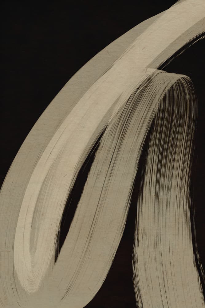 Brushstroke Dance by Treechild — canvas wall art