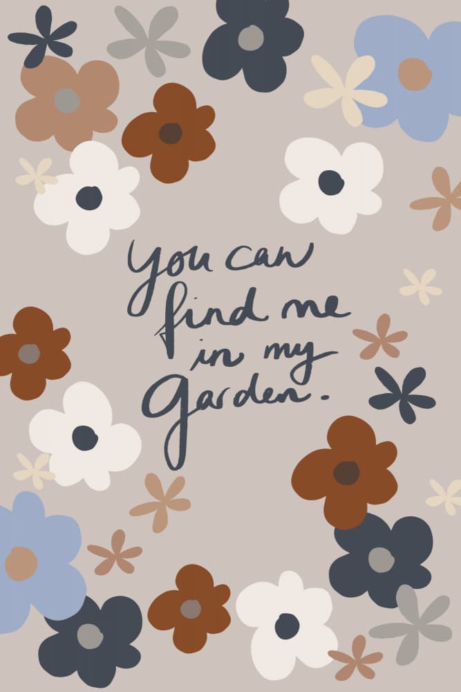 Cozy Garden Blooms by Studio Memb — canvas wall art