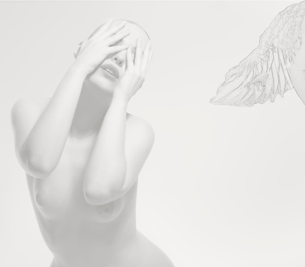 Angelic Nude Figure by Ari Kordonsky — canvas wall art