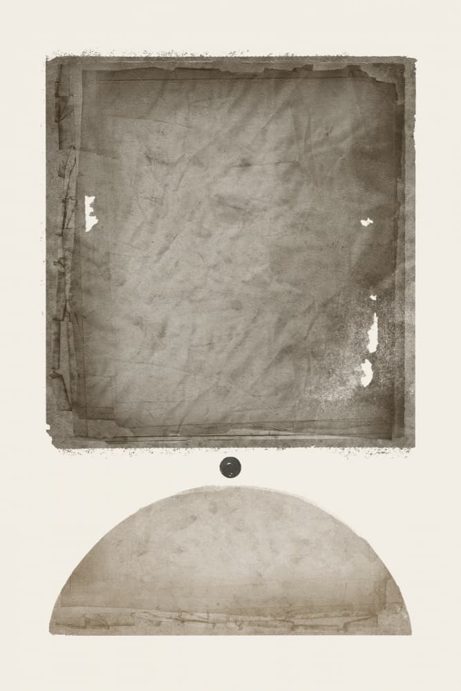 Ancient Sepia Forms by Ema Paraschiv — canvas wall art