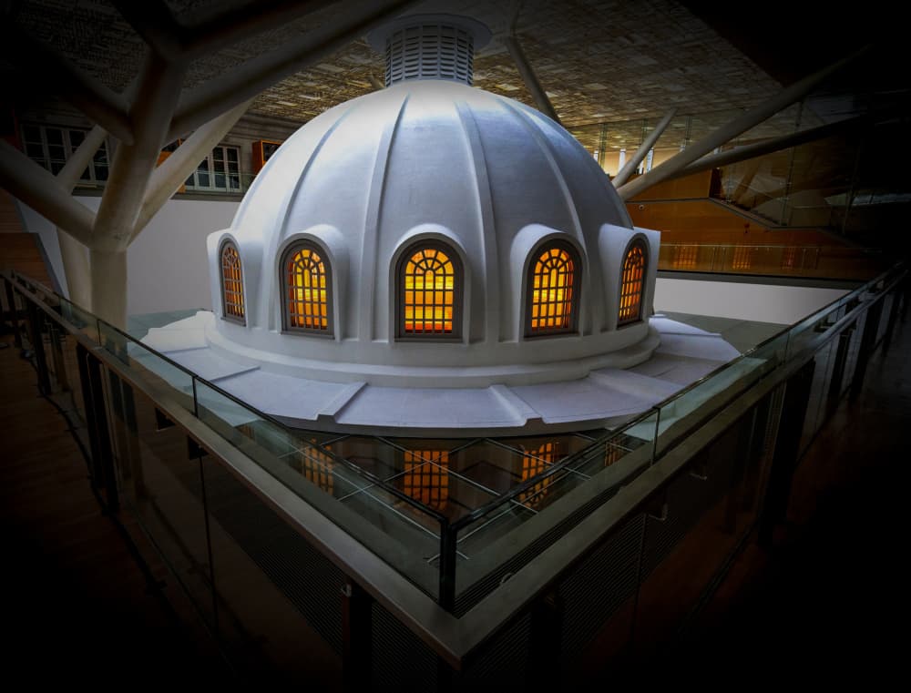 **Domed Interior Glow** by TWEE LIANG WONG — canvas wall art