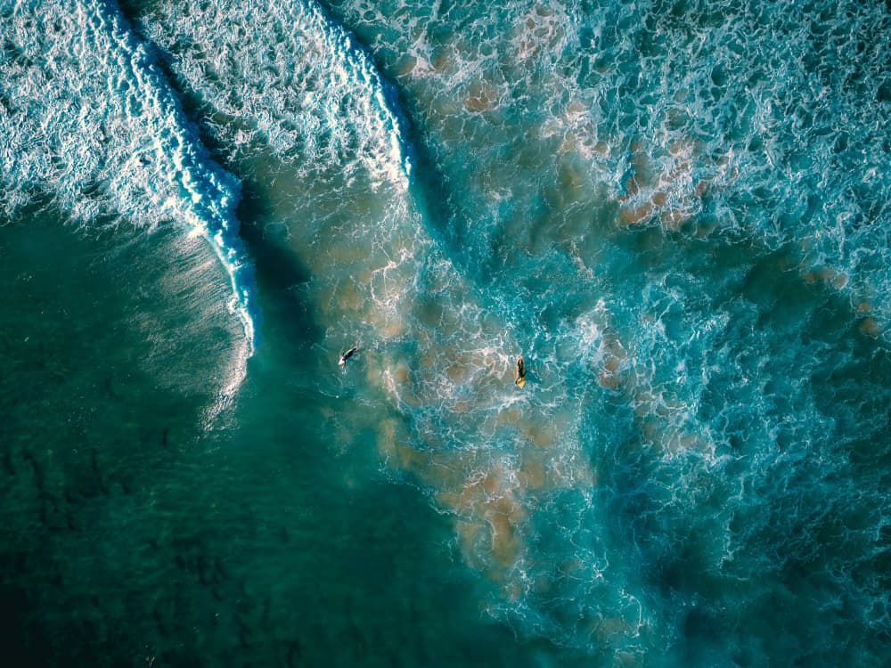 Turquoise Ocean Surf by Alexander London — canvas wall art