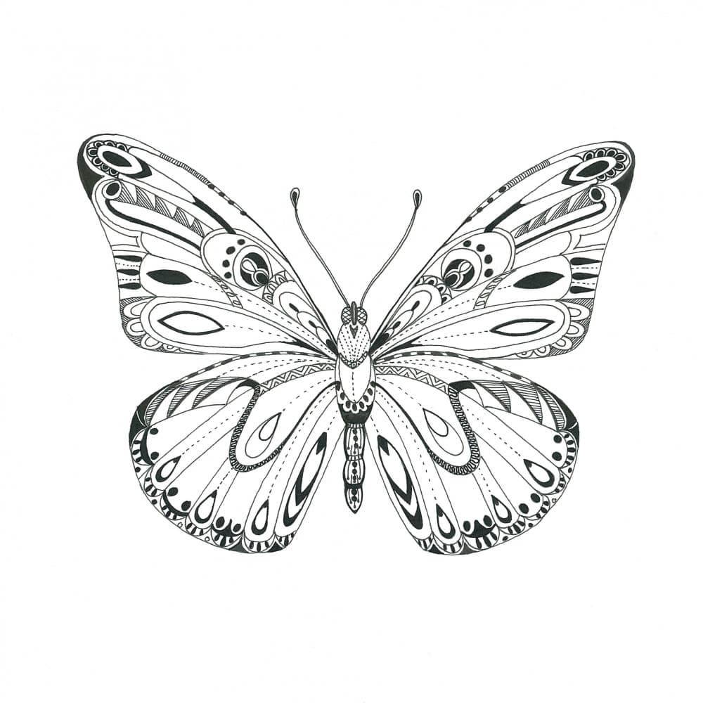 Intricate Butterfly