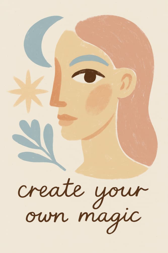 Createyourownmagic by Treechild — canvas wall art